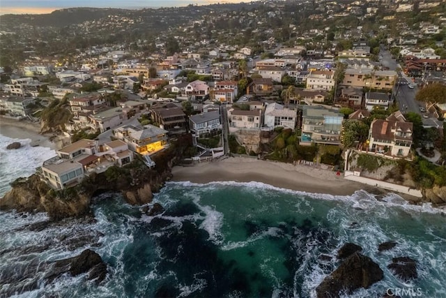 1907 Ocean Way, Laguna Beach, CA 92651 - aerial view of residential area with a nearby body of water