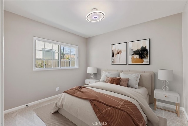 1924 N Evergreen St, Burbank, CA 91505 - bedroom with light carpet and baseboards