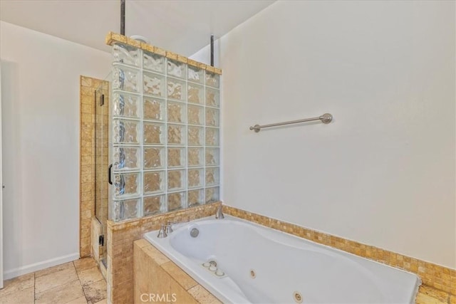 1924 N Evergreen St, Burbank, CA 91505 - full bath with a stall shower and a tub with jets