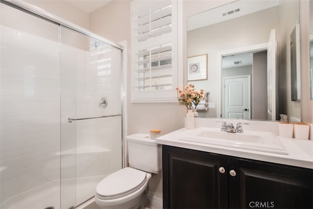 29048 N W Hills Dr, Valencia, CA 91354 - bathroom featuring vanity and a stall shower