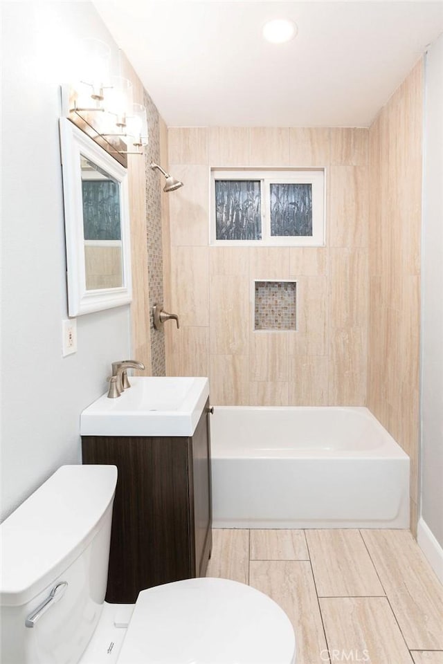 4401 La Clede Ave, Los Angeles, CA 90039 - full bath with toilet, bathing tub / shower combination, and vanity