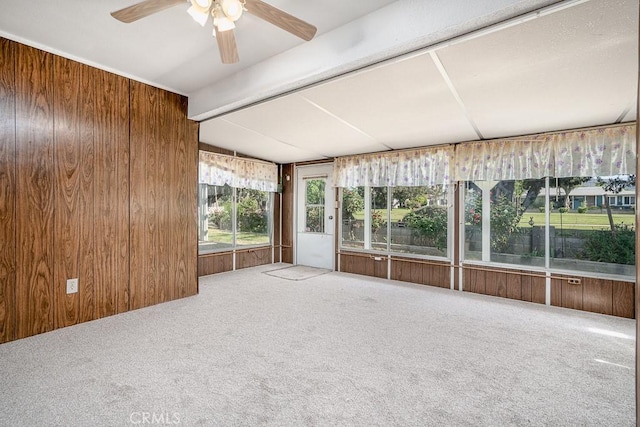 43451 Briercliff Dr, Hemet, CA 92544 - unfurnished sunroom featuring lofted ceiling