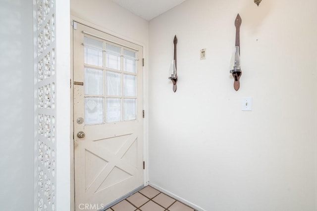 43451 Briercliff Dr, Hemet, CA 92544 - entryway with baseboards and light tile patterned floors