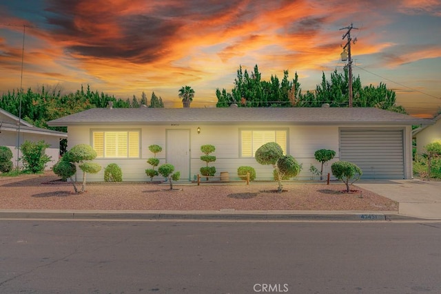43451 Briercliff Dr, Hemet, CA 92544 - ranch-style home with driveway and an attached garage