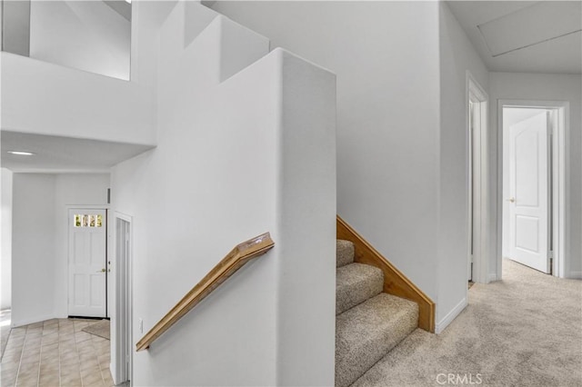 4064 Lemonberry Pl, Thousand Oaks, CA 91362 - stairs with carpet flooring and baseboards