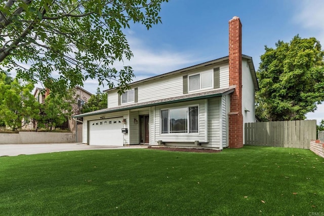 1502 N Ash St, Escondido, CA 92027 - traditional home with driveway and a chimney