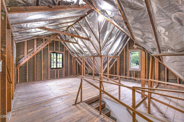 1770 Loma Vista St, Pasadena, CA 91104 - attic featuring healthy amount of natural light