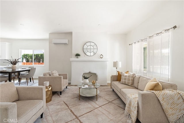 1251 Leighton Ave Unit 1251, Los Angeles, CA 90037 - living room featuring a wall unit AC