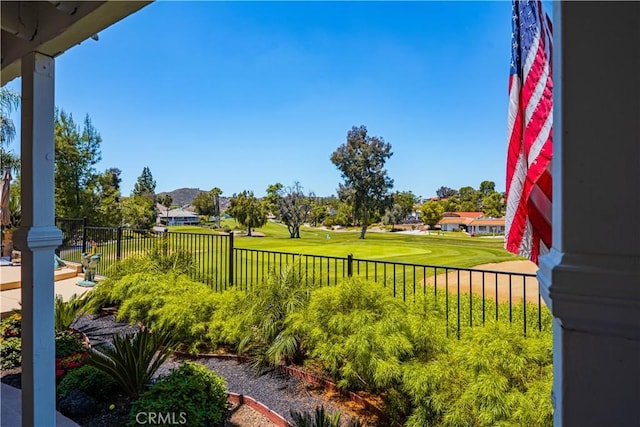 30525 Greenbrook Pl, Canyon Lake, CA 92587 - view of yard with view of golf course and a mountain view