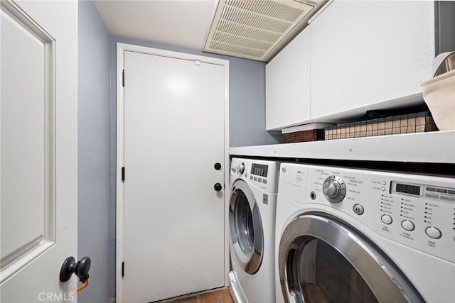 34550 Calle Naranja, Dana Point, CA 92624 - laundry area featuring washing machine and dryer and cabinet space