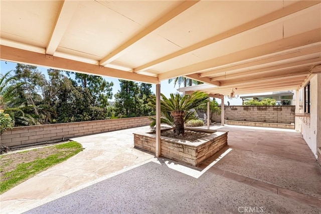24752 Via, San Anselmo, Mission Viejo, CA 92692 - view of patio / terrace with a fenced backyard