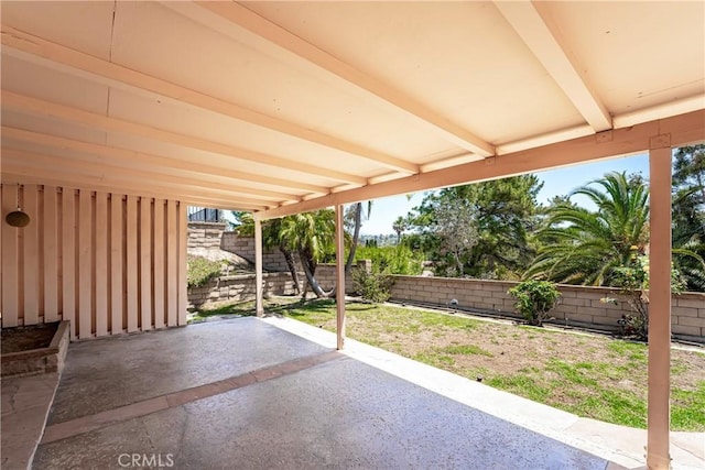 24752 Via, San Anselmo, Mission Viejo, CA 92692 - view of patio with a fenced backyard