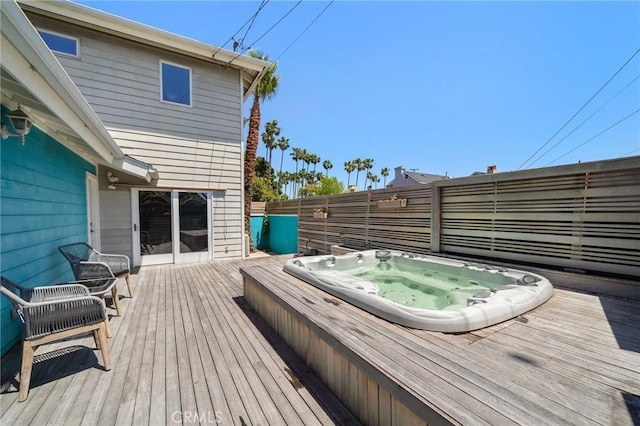 5894 E Appian Way, Long Beach, CA 90803 - wooden deck featuring fence