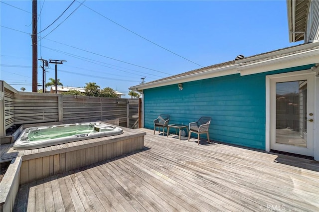 5894 E Appian Way, Long Beach, CA 90803 - view of wooden deck