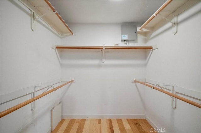 5894 E Appian Way, Long Beach, CA 90803 - walk in closet with light wood-type flooring