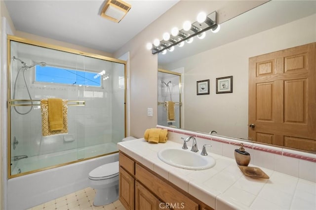 5894 E Appian Way, Long Beach, CA 90803 - bathroom with vanity, toilet, and combined bath / shower with glass door