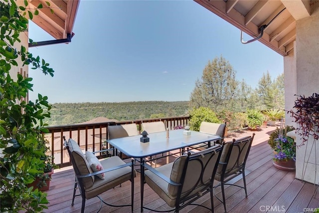 4451 Casa Sierra, Paradise, CA 95969 - deck with outdoor dining space