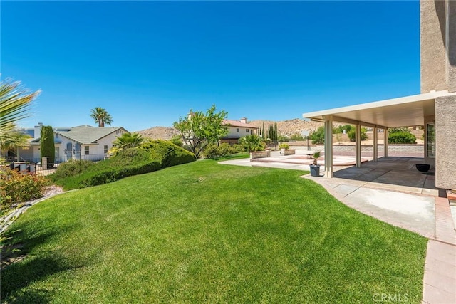 16350 Ridge View Dr, Apple Valley, CA 92307 - view of yard with a patio