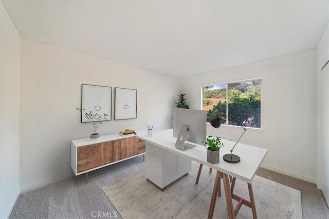4180 Mount Baldy Ct, Norco, CA 92860 - office area with light colored carpet and baseboards