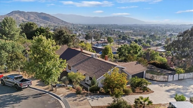 4180 Mount Baldy Ct, Norco, CA 92860 - aerial view of residential area with mountains