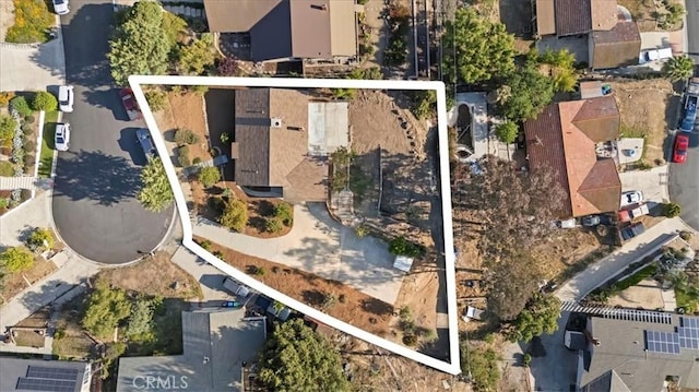 4180 Mount Baldy Ct, Norco, CA 92860 - view of property location featuring property parcel outlined
