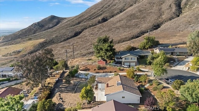 4180 Mount Baldy Ct, Norco, CA 92860 - aerial view of residential area featuring mountains