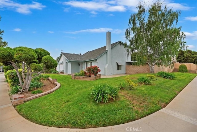 view of side of property featuring stucco siding