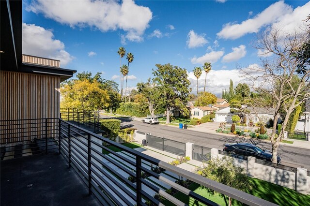 5141 Varna Ave, Sherman Oaks, CA 91423 - balcony featuring a residential view