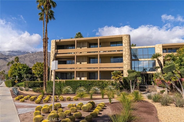 2424 E Palm Canyon Dr Unit 2D, Palm Springs, CA 92264 - view of property with a mountain view