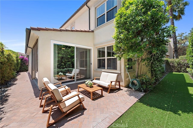 21 Fanpalm, Irvine, CA 92620 - view of patio with an outdoor living space