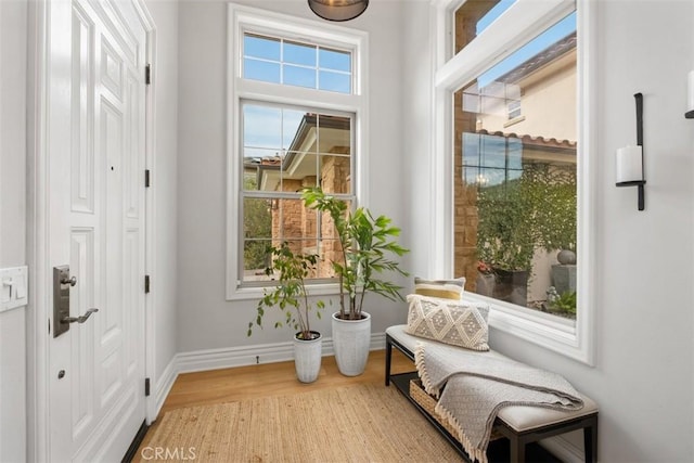 31740 Via Pamplona, San Juan Capistrano, CA 92675 - living area with wood finished floors and baseboards