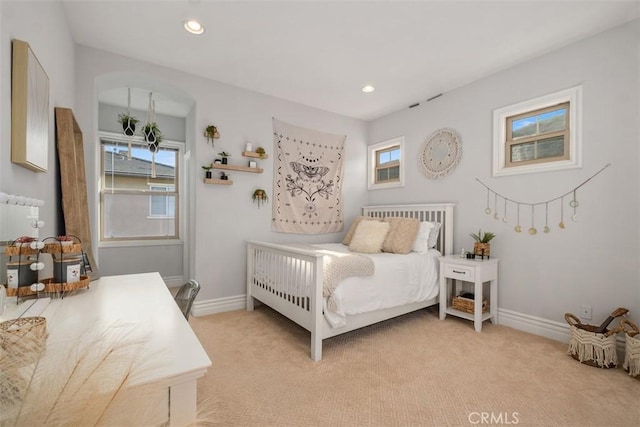 31740 Via Pamplona, San Juan Capistrano, CA 92675 - carpeted bedroom with baseboards and recessed lighting