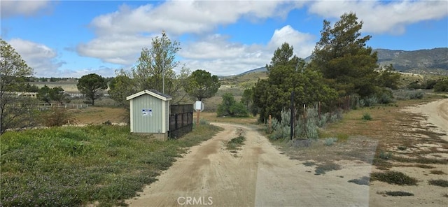 56695 Cain Rd, Anza, CA 92539 - view of road with a mountain view and a view of countryside
