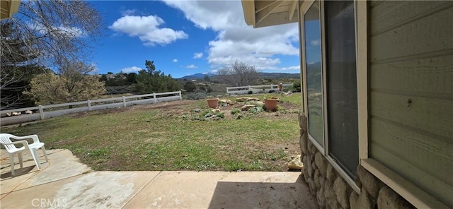 56695 Cain Rd, Anza, CA 92539 - view of yard featuring a patio