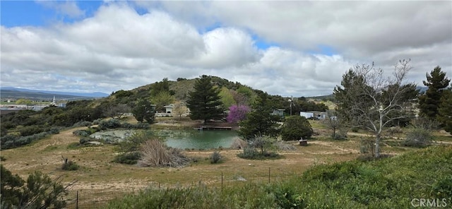 56695 Cain Rd, Anza, CA 92539 - water view featuring a mountainous background