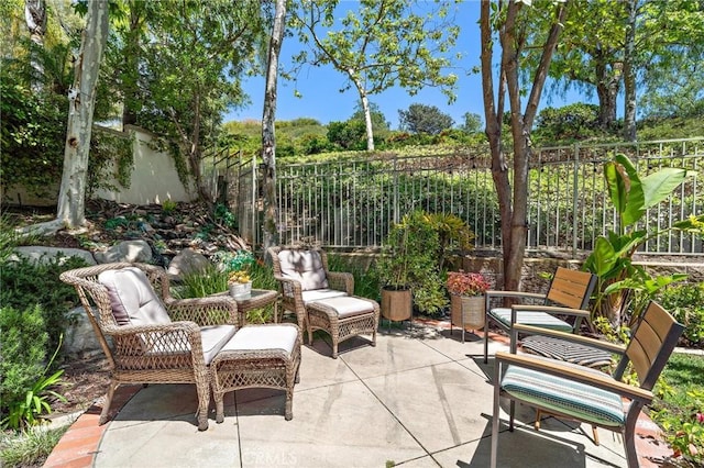 23478 Ridgeway, Mission Viejo, CA 92692 - view of patio / terrace with a fenced backyard
