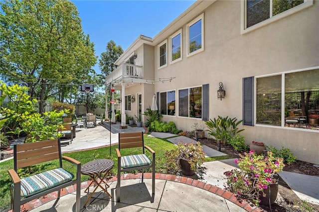 23478 Ridgeway, Mission Viejo, CA 92692 - view of patio / terrace featuring a balcony and fence