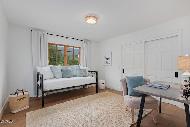 101 Via Tusa, Santa Barbara, CA 93105 - office with wood finished floors and baseboards