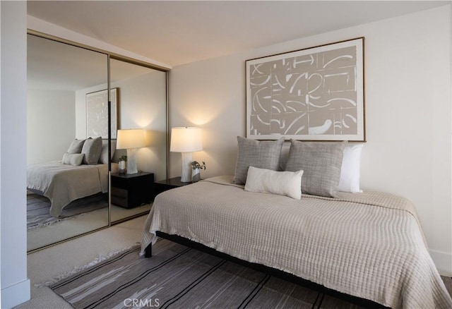 1436 W Bay Ave, Newport Beach, CA 92661 - bedroom with a closet and carpet floors