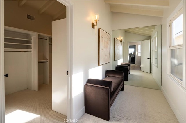 1436 W Bay Ave, Newport Beach, CA 92661 - corridor with carpet