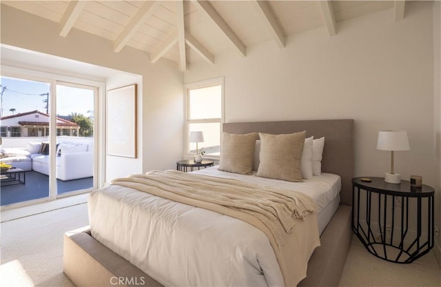 1436 W Bay Ave, Newport Beach, CA 92661 - carpeted bedroom with access to outside and multiple windows