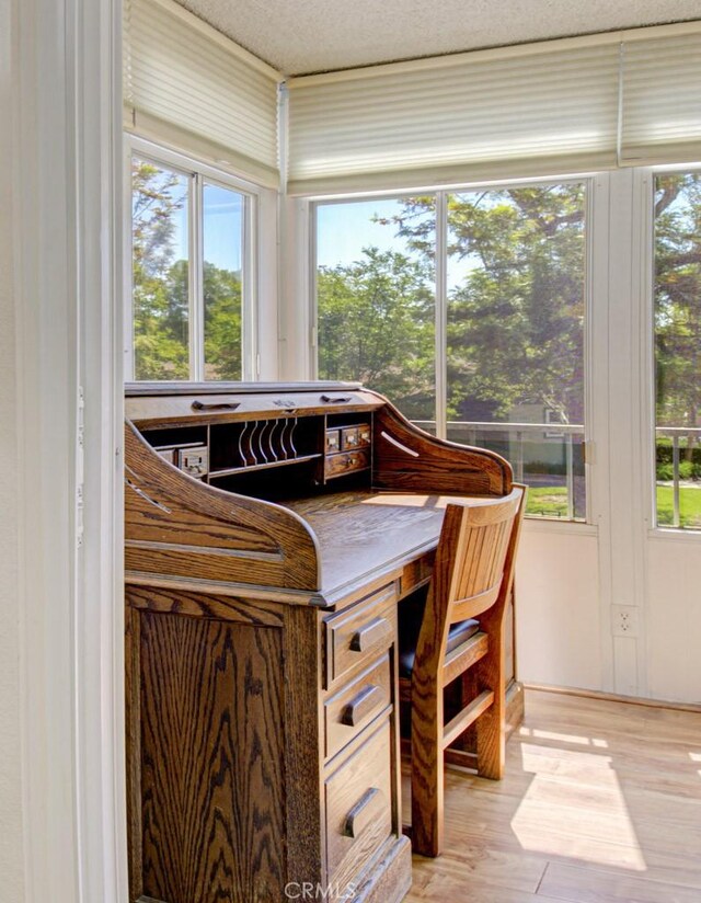 829 Via Alhambra Unit A, Laguna Woods, CA 92637 - office area featuring light wood-style floors