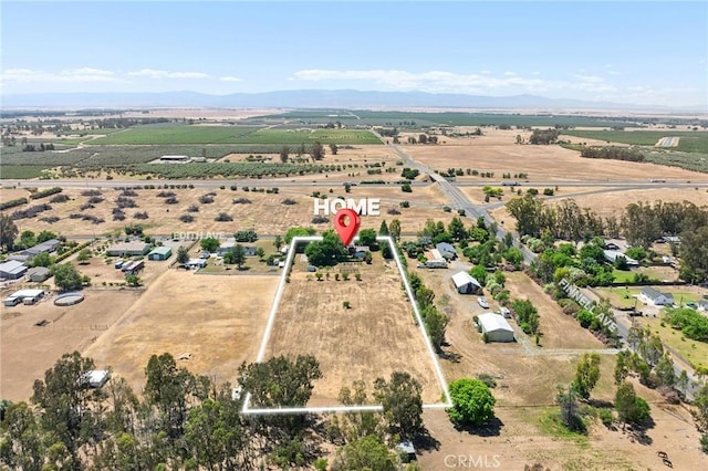5456 Edith Ave, Corning, CA 96021 - aerial view of sparsely populated area featuring mountains