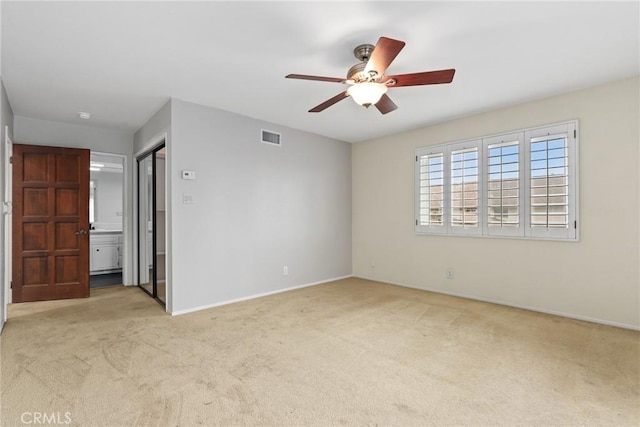 88 Auburn Ave, Sierra Madre, CA 91024 - spare room with carpet flooring and a ceiling fan