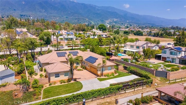 5799 Buckthorn Ave, Rancho Cucamonga, CA 91737 - aerial perspective of suburban area with a mountain backdrop