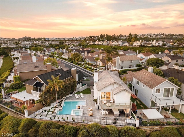 2 Hyannis, Laguna Niguel, CA 92677 - aerial perspective of suburban area featuring a pool
