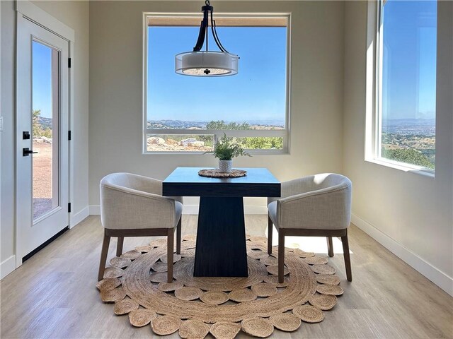 12460 San Marcos Rd, Atascadero, CA 93422 - dining room featuring wood finished floors
