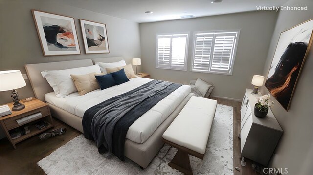 635 Moondance Ln, San Jacinto, CA 92583 - bedroom featuring wood finished floors