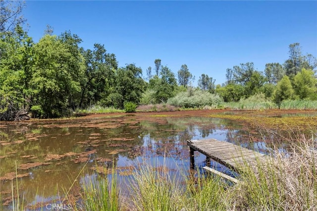 2681 Pinecrest Rd, Oroville, CA 95966 - dock featuring a water view