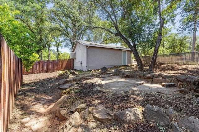 2681 Pinecrest Rd, Oroville, CA 95966 - view of side of home with stucco siding and a fenced backyard